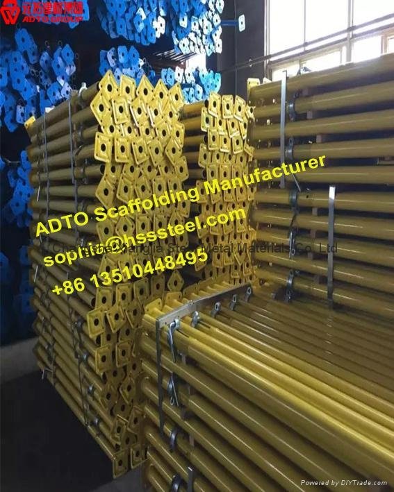 paint HDG adjustable scaffolding prop | SGS steel props | ANSI shoring post 