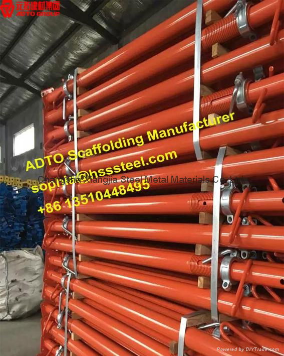 paint HDG adjustable scaffolding prop | SGS steel props | ANSI shoring post  4