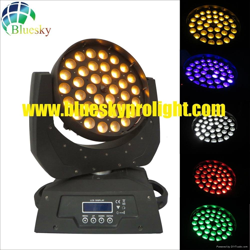 led moving head wash light with zoom