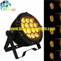 Flat Outdoor IP65 RGBWA 5IN1 slim led par can