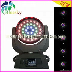 Touch Screen RGBW 4in1 36*10w zoom led