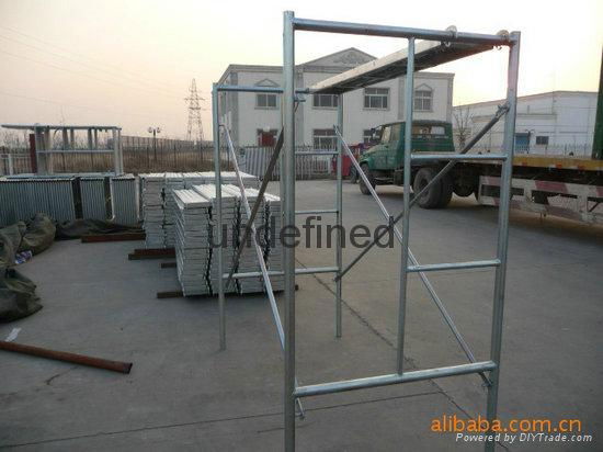 scaffolding used walk through frame system 2