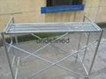 scaffolding used ladder frame system 5