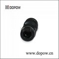 Dopow PU-10 Union pneumatic fitting 10mm Push in Fitting 3