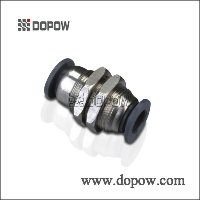 Dopow PM-4 Bulkhead Union Pneumatic Fittings