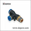 Dopow PD4-01  Male Run Tee Pneumatic