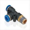 Dopow PD4-01  Male Run Tee Pneumatic Fittings 2