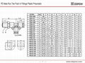 Dopow PD4-01  Male Run Tee Pneumatic Fittings 3