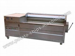 Brush Potato Washing and Peeling Machine