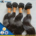 Best selling 100% natural weave hair extension virgin brazilian hair wholesale 3