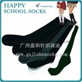 guangzhou black/white Students' Socks  manufacturer 