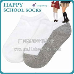 children/kid Plain School Socks Ankle School Socks