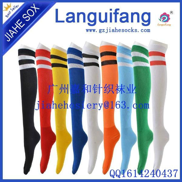 Woven Logo Technical Soccer Socks