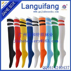 Woven Logo Technical Soccer Socks