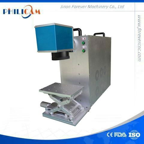 20W Fiber laser marking machine for metal and non-metal 1