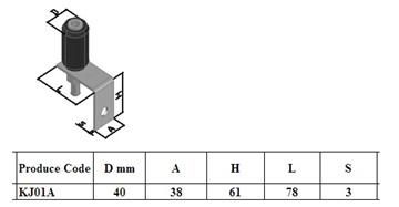 Nylon Roller Bracket 2