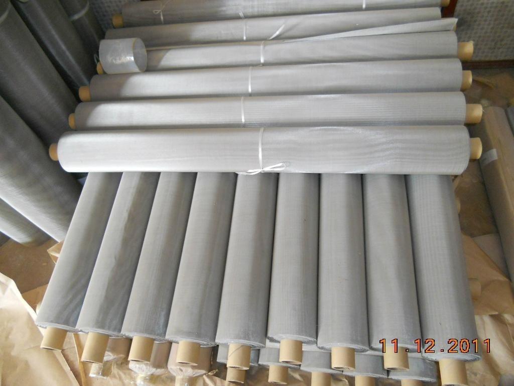 anping stainless less woven wire mesh factory price 4