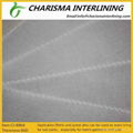 hot sell 100% polyester interlining, woven interlining fabric 8864H 1