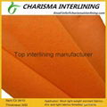 fusible chiffon woven interlining 3410 2