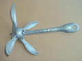 Stainless steel four claws anchor for