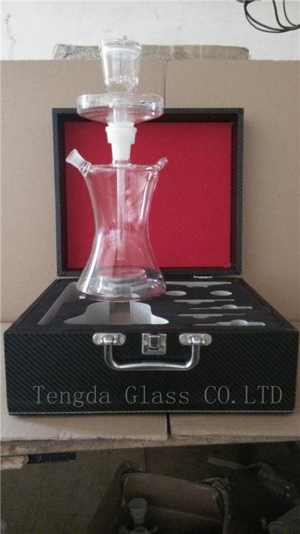 glass hookah with accessories made in china 2