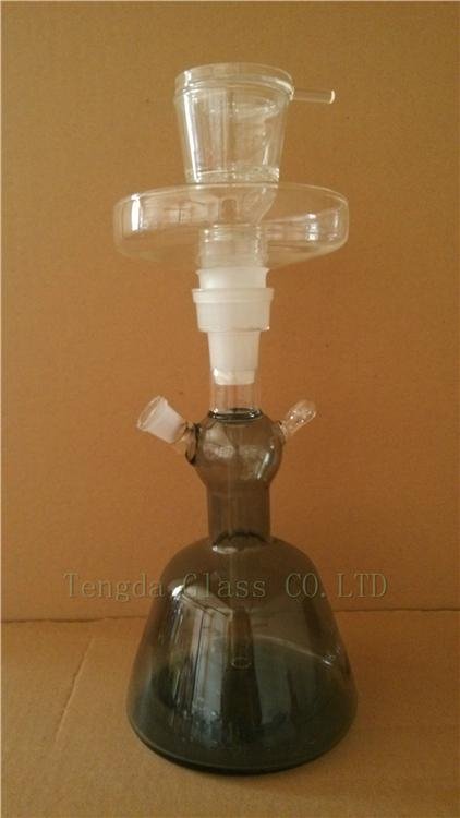 different colors of glass hookah with accessories 3