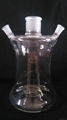 clear glass hookah of tengda with leather EVA 2