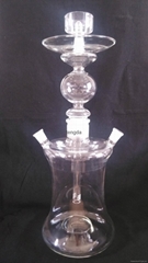 clear glass hookah of tengda with