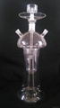 clear glass hookah pipe of tengda