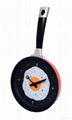 pan shape wall clock 2