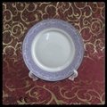 7.5‘ decal bone china dessert plate 