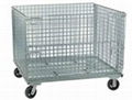 Wire Containers with Casters for Automobile Industries 1