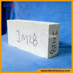 JM23 JM 26 JM 28 lightweight mullite insulating brick