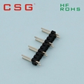 PH2.54mm pitch socket pins male header 3