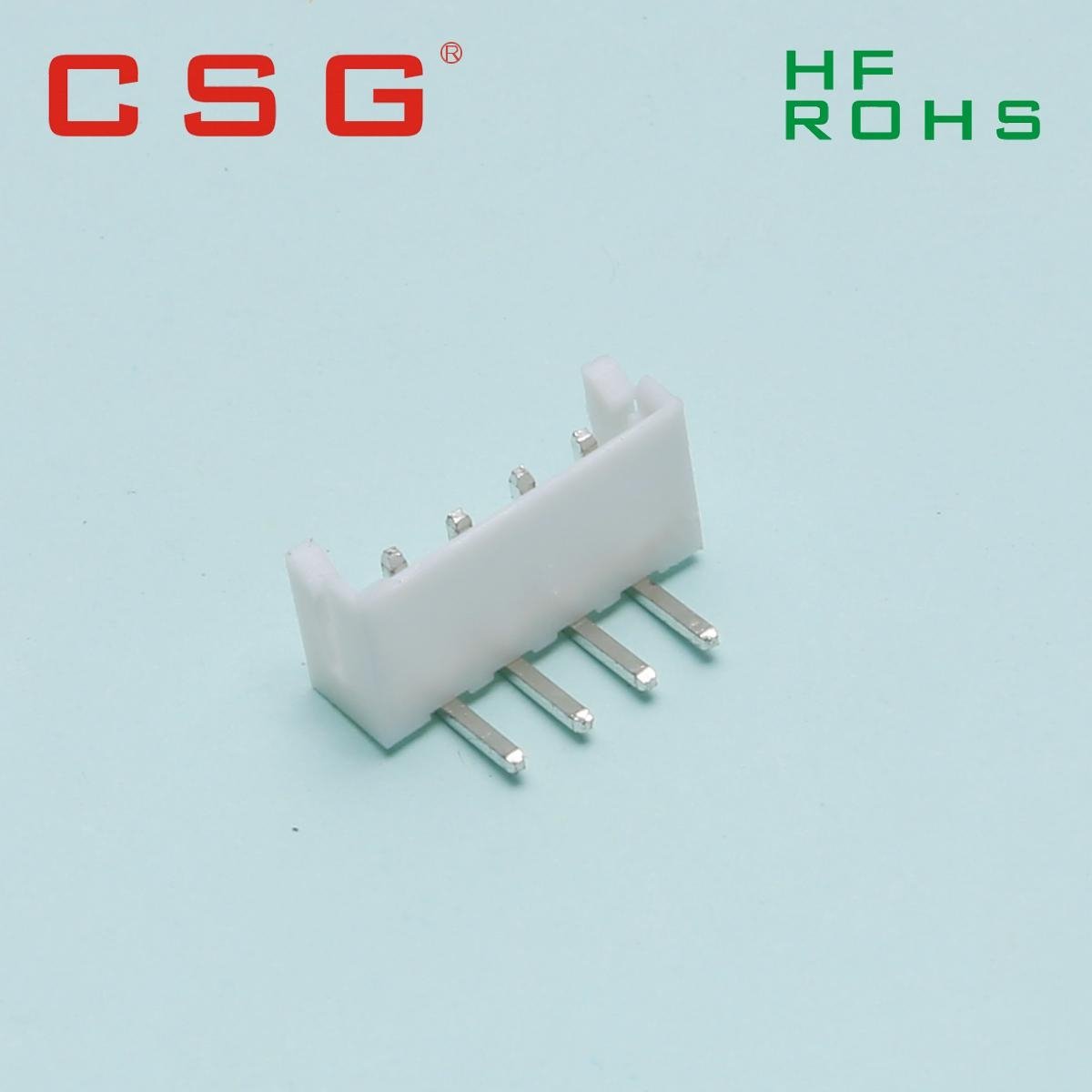 	2.50mm pitch straight angle 4pin pcb wafer connector 4