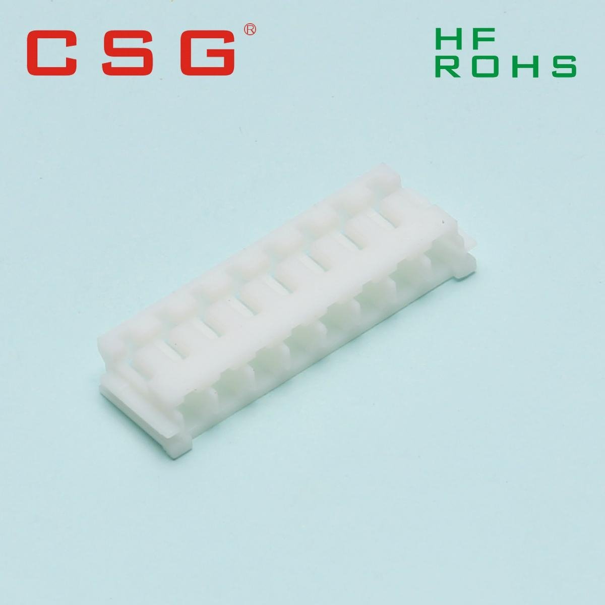 	2.50mm pitch straight angle 4pin pcb wafer connector 5
