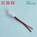 2.5 mm pitch 2 pin wire to wire electrical wiring connector 2