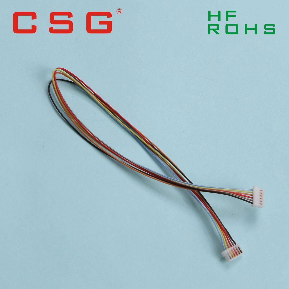 Custom 0.8mm pitch led wire harness 5