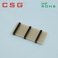 2.54mm,H2.5mm 2x3 smd male female pin header 2