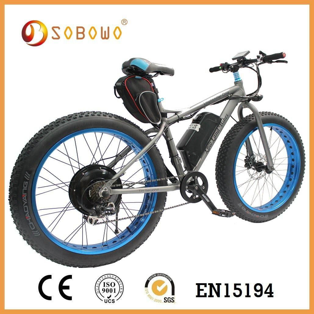 snow electric bicycle