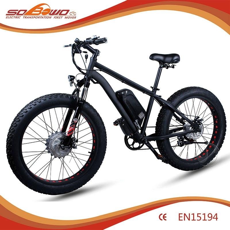 electric fat tire bike with long range 150km