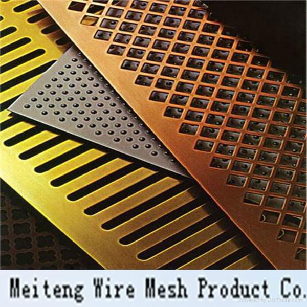 Hot high quality stainless punched perforated metal 3