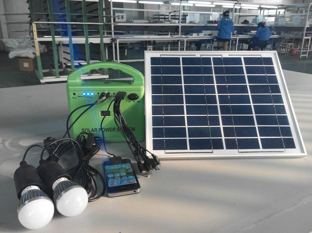 10W Solar Portable System 4