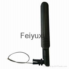 3dBi 2.4G Wi-Fi Antenna with I-PEX 1.13mm grey cable L=80mm