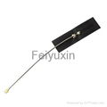 2.4GHz Wi-Fi FPC antenna with I-PEX 1.13mm grey cable 80mm cable length 1