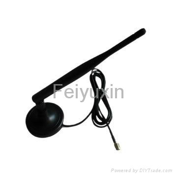 5dBi GSM Rubber Antenna with magnet, RG174 Cable