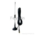 3dBi GSM magnetic antenna RG174 Coaxial Cable L=3meters SMA Male