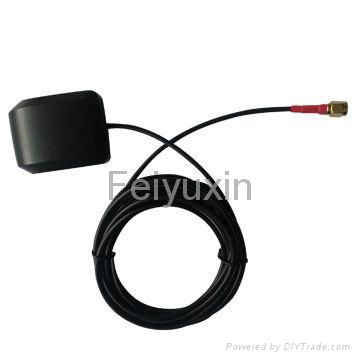 GPS/BDS Antenna with SMA Male RG174 Cable L=3meters