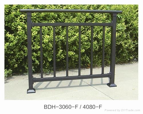 供应博大BDH-3060F锌钢喷塑阳台护栏 2