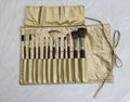 12pcs wood handle makeup brush set face brush cosmetic brush 8